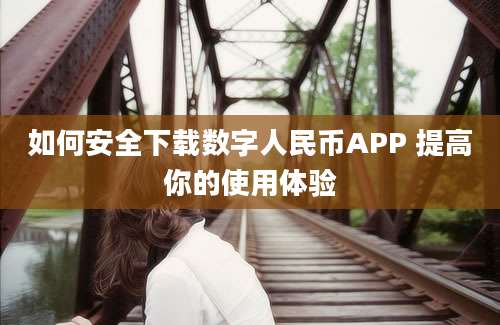 如何安全下载数字人民币APP 提高你的使用体验