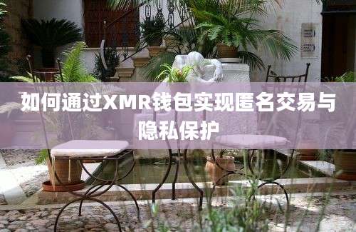 如何通过XMR钱包实现匿名交易与隐私保护