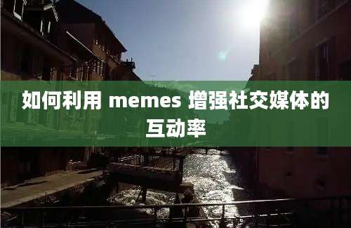 如何利用 memes 增强社交媒体的互动率