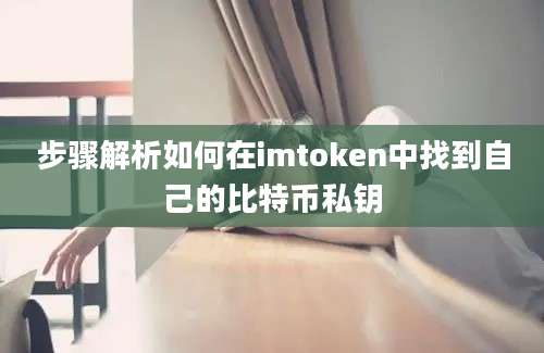 步骤解析如何在imtoken中找到自己的比特币私钥