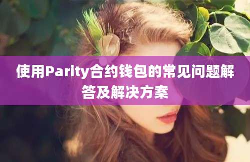 使用Parity合约钱包的常见问题解答及解决方案