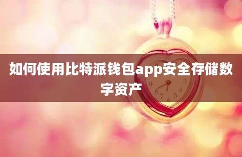 如何使用比特派钱包app安全存储数字资产